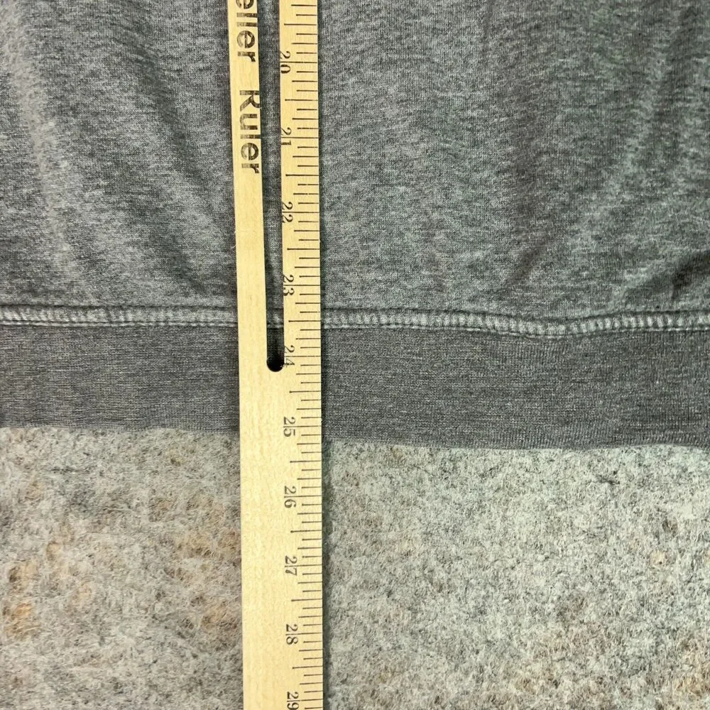 Nike Womens Hoodie 1X Plus Gray White Sweatshirt‎ Sweater Air Lounge Sports Top